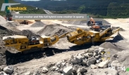 Keestrack H4e圆锥破碎机和B4颚式破碎机